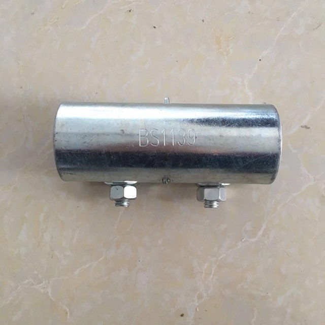BS1139-EN74-Scaffold-Clamp-Scaffolding-Clamp-acciaio-accoppiatore a manicotto pressato