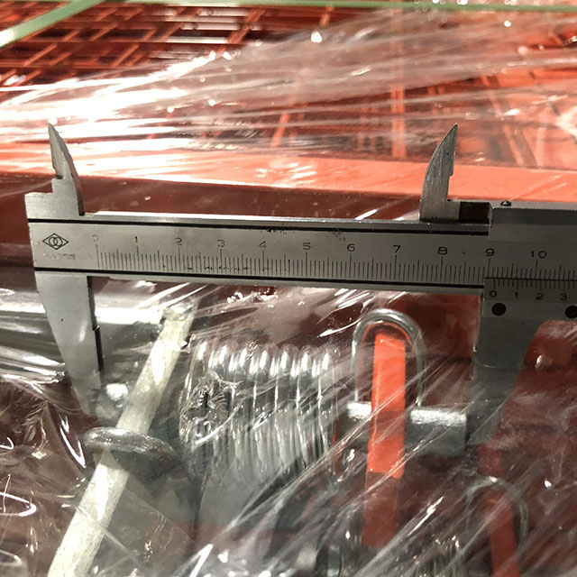 impalcatura Gate di sicurezza a molla