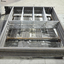 Impalcature con cornice a clip a molla hdg