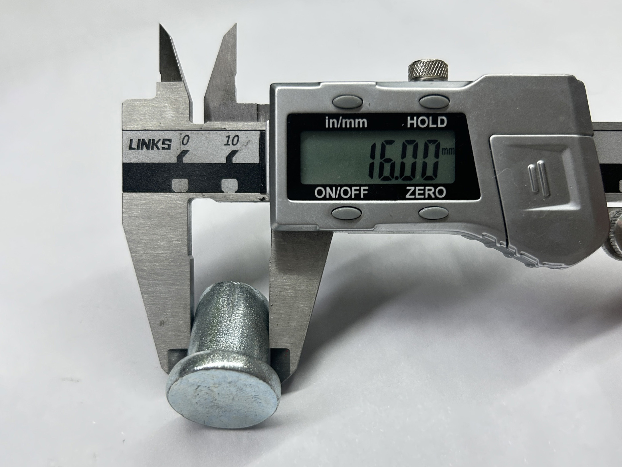 rivetto accoppiatore per ponteggi Dimensioni 