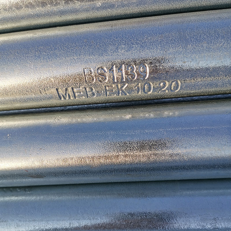 Pipe di impalcatura BS1139