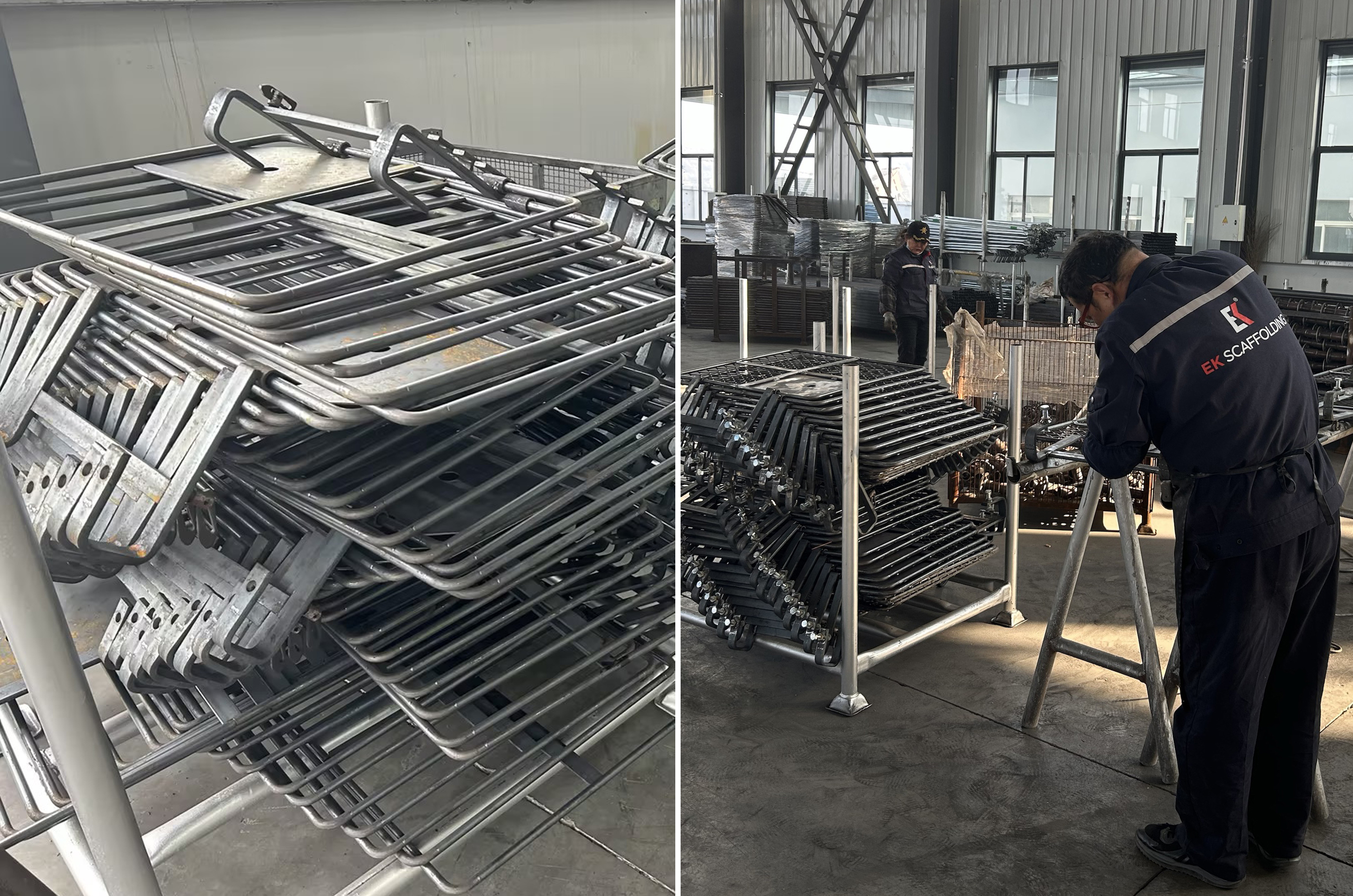 Porta della trappola delle impalcature