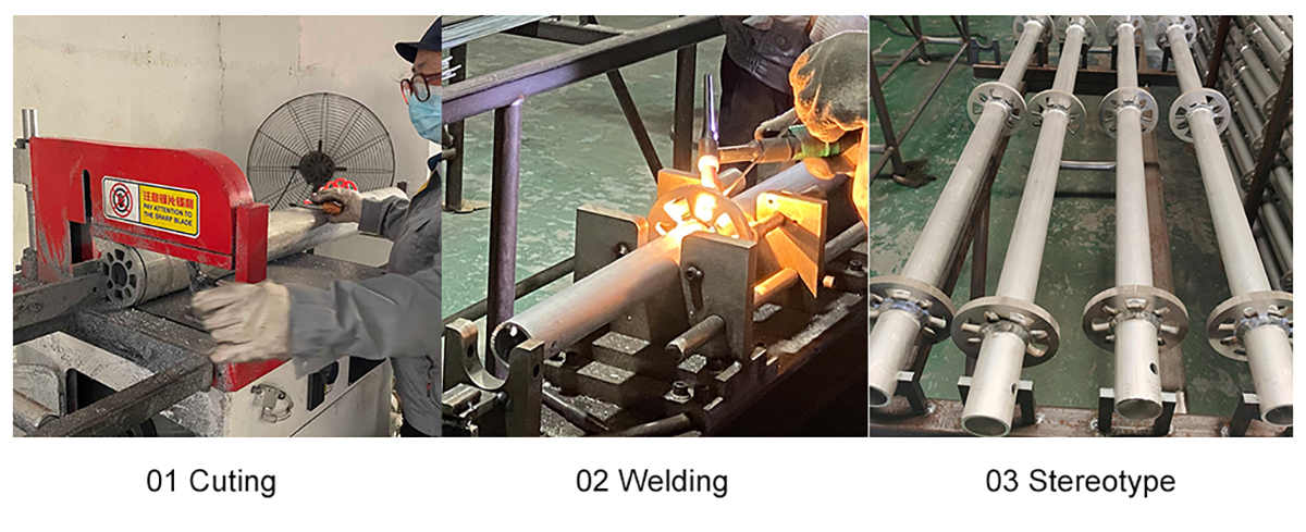 process di blocco in alluminio