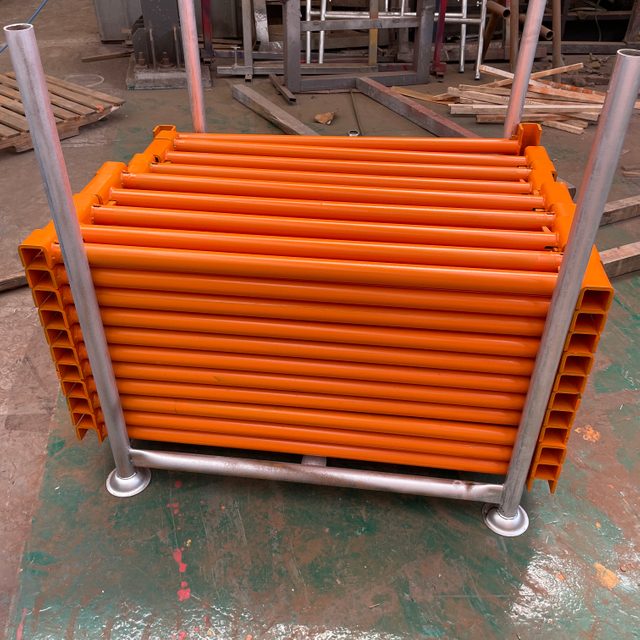 Dipingendo il sistema di impalcature di cuplock trasversale