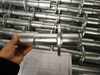 Colletto di base di basi di impalcatura ringlock galvanizzata a caldo