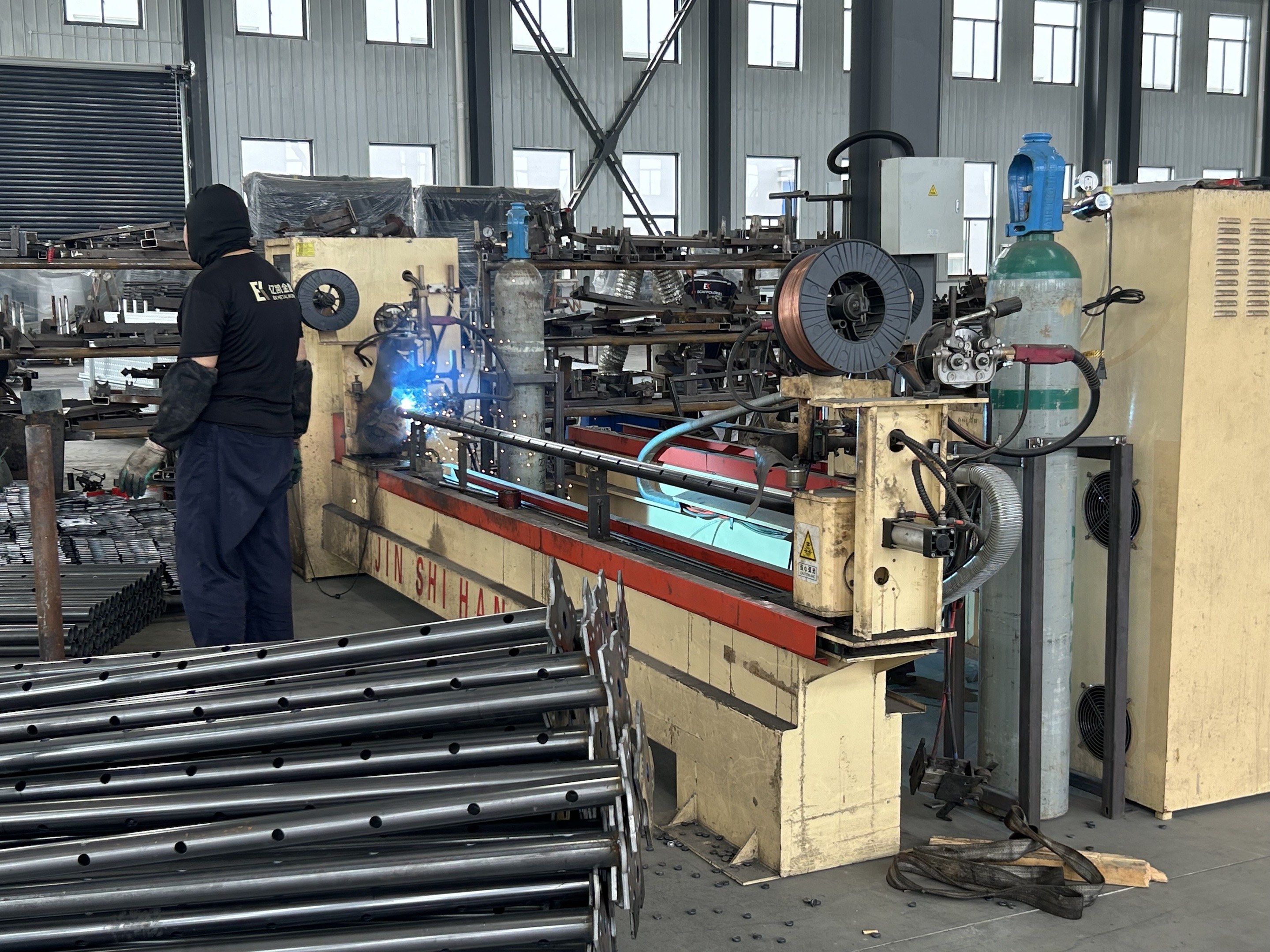 Puntelli regolabili in acciaio 