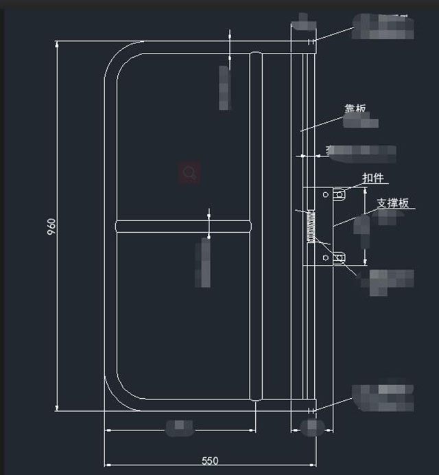 Gate zincato elettriche 