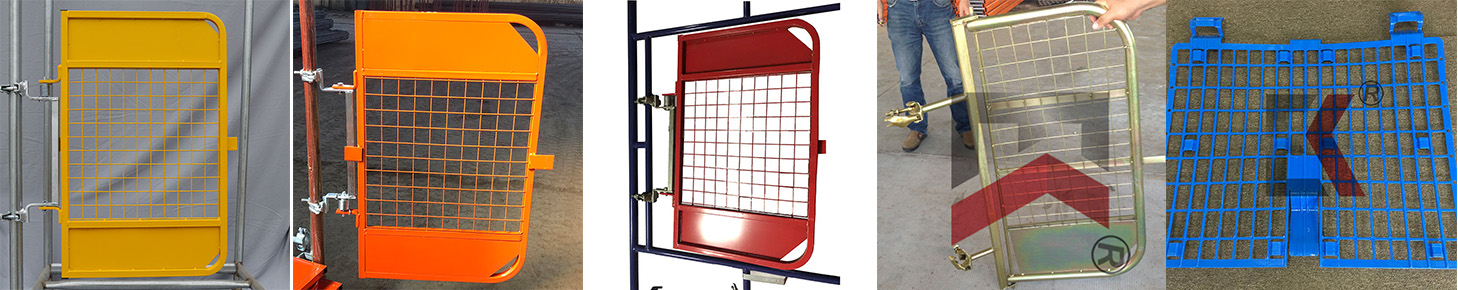 1.uk Gate di accesso alla sicurezza dell'oscillazione delle impalcature e protezione di sicurezza per tubo e sistema di raccordo