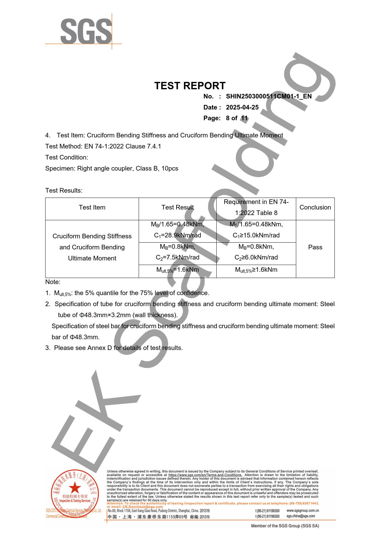-SGS-SGS-DOUPER COPPLER 20225-. 
