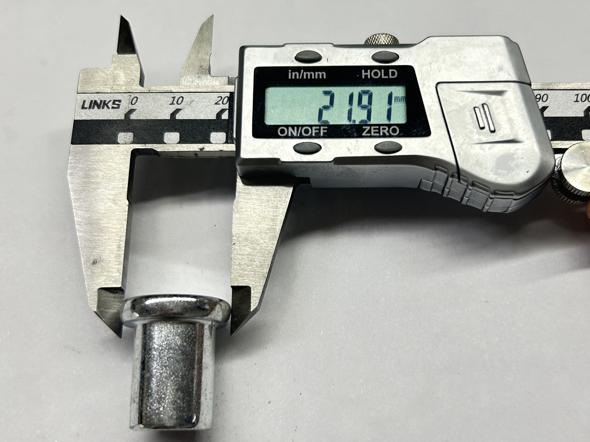 rivetto accoppiatore per ponteggi Dimensioni 