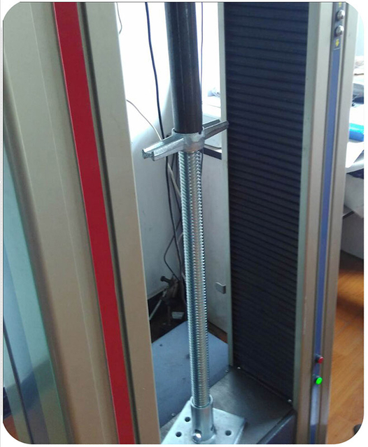 Test di qualità del jack di impalcature