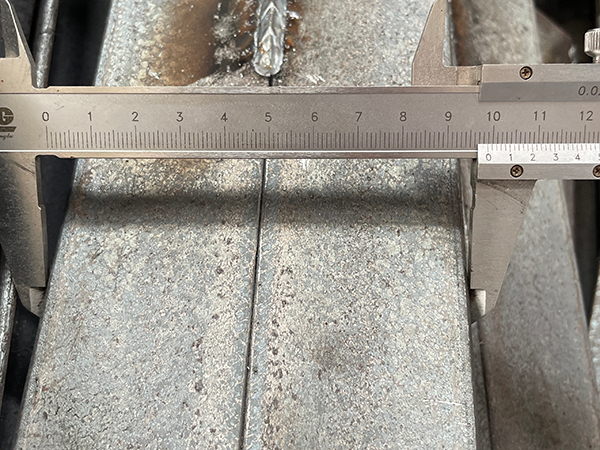 Ispezione dimensionale del registro delle impalcature Kwikstage