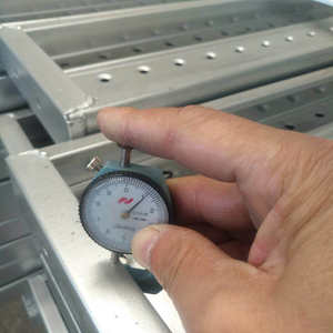 Scheda per camminata in acciaio da 210 mm di costruzione