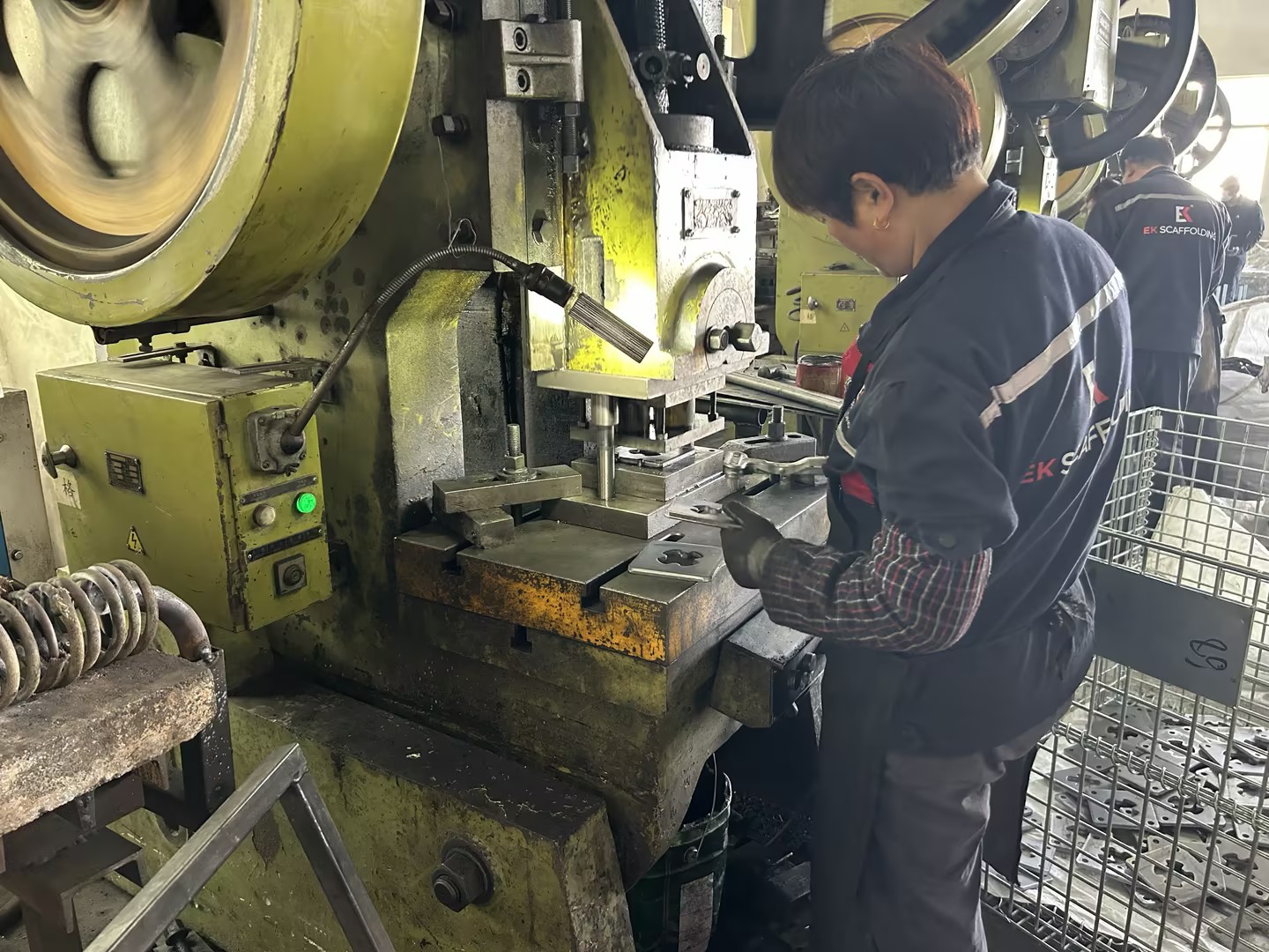 Piastra base per timbro 