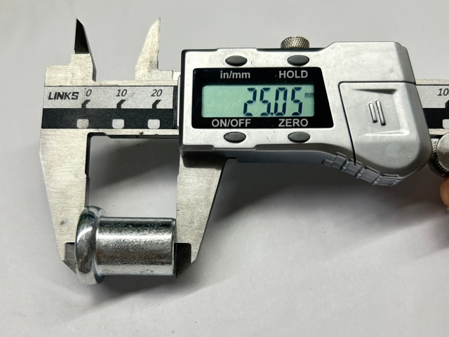 Dimensioni rivetto americano per accoppiatore per ponteggi