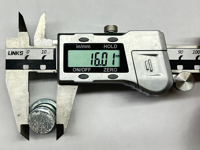 Dimensioni del rivetto per accoppiatore per ponteggi forgiato nel Regno Unito