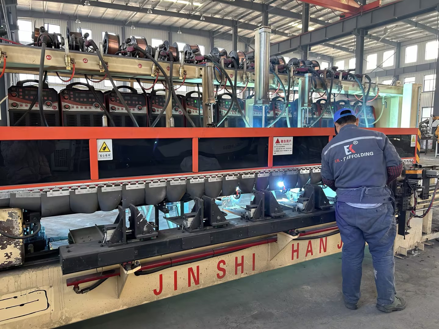 Saldatura delle impalcature Ringlock