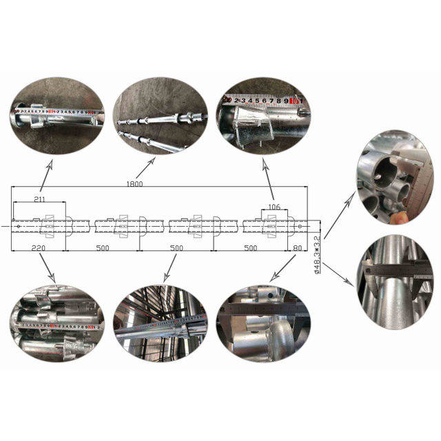 Impalcature di cuplock 