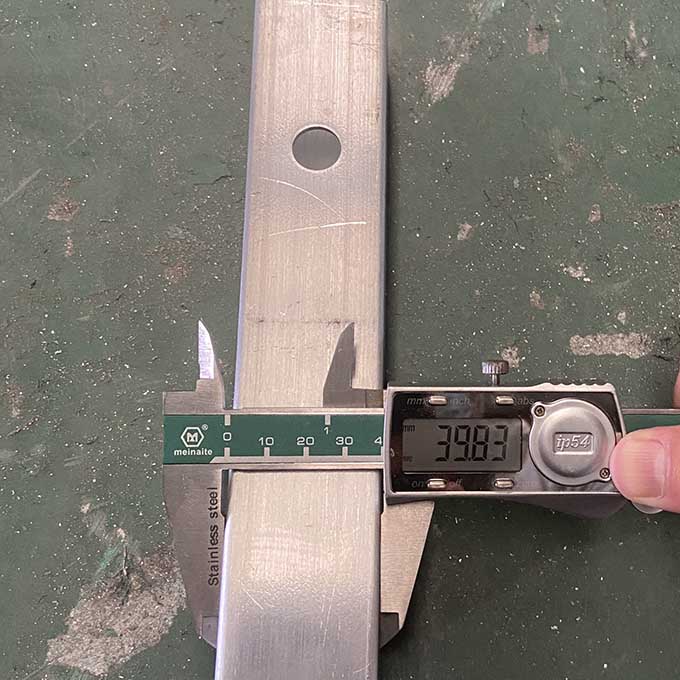 Handrail scale per impalcature Ringlock in alluminio 