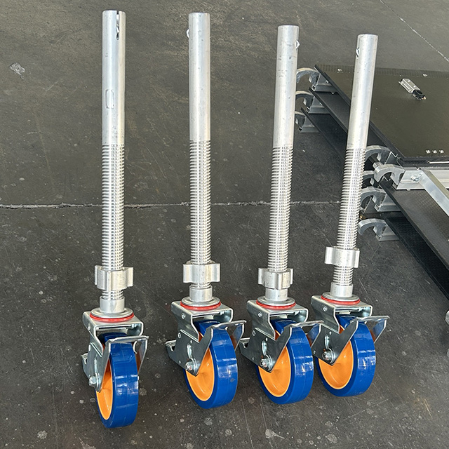 Jack per base con rotelle