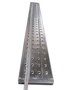 Planna in acciaio con impalcatura HDG con impalcatura EK