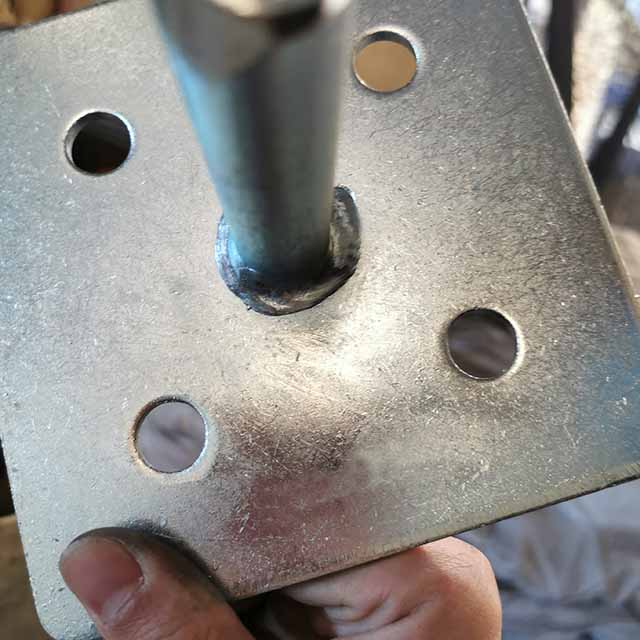 Piastra in acciaio 12