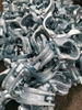 Droping forgiato accoppiatore girevole zincato galvanizzato
