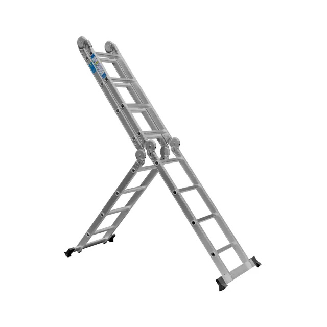 4*4 passi Scaffolding Ladder pieghevole in alluminio