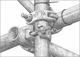 Vantaggi principali di vari accoppiatori per ponteggi