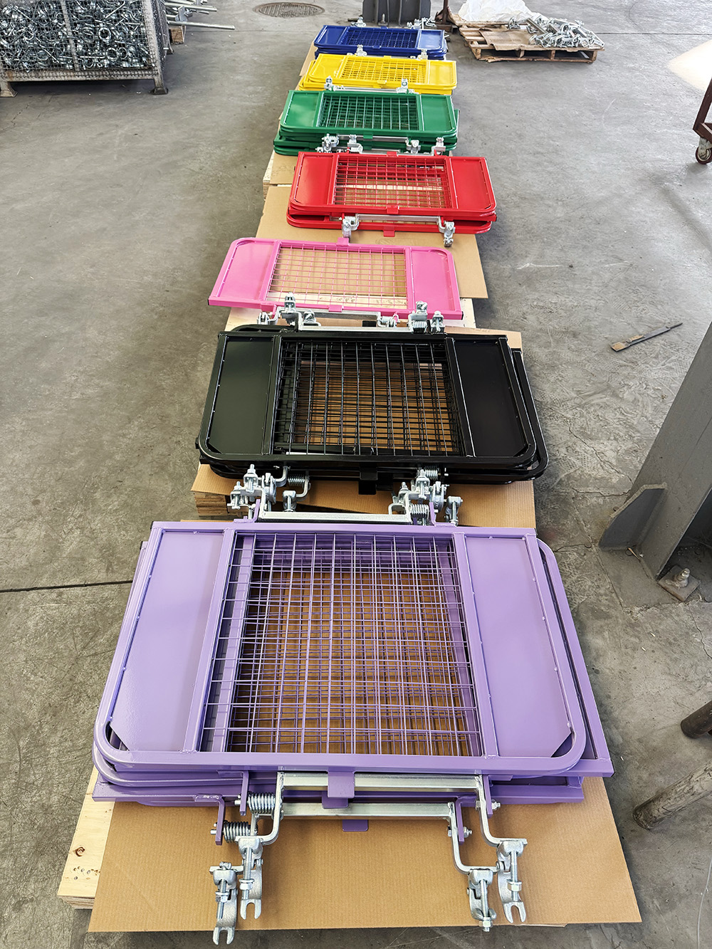 Cancello per impalcature personalizzato