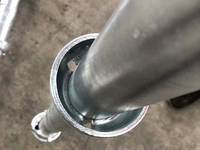 Standard di impalcatura Cuplock