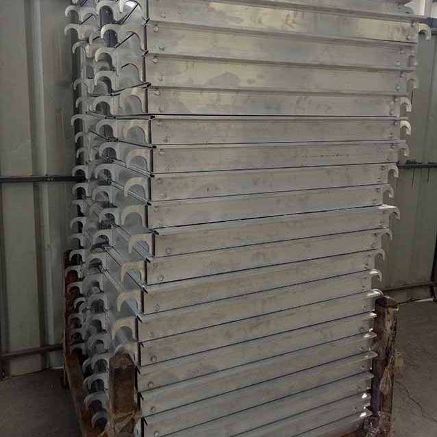 Plancia in alluminio del ponte di impalcature a camminata con gancio