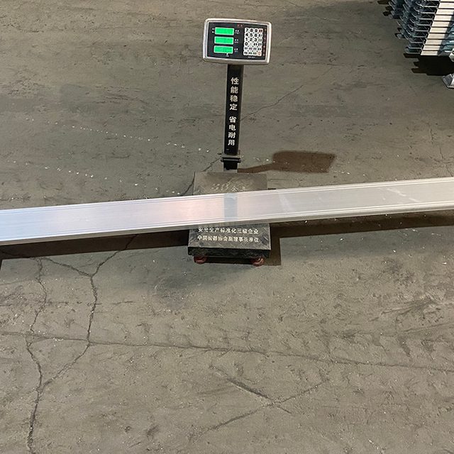 Sistema di impalcature Ringlock in alluminio Scheda di punta 2.4m