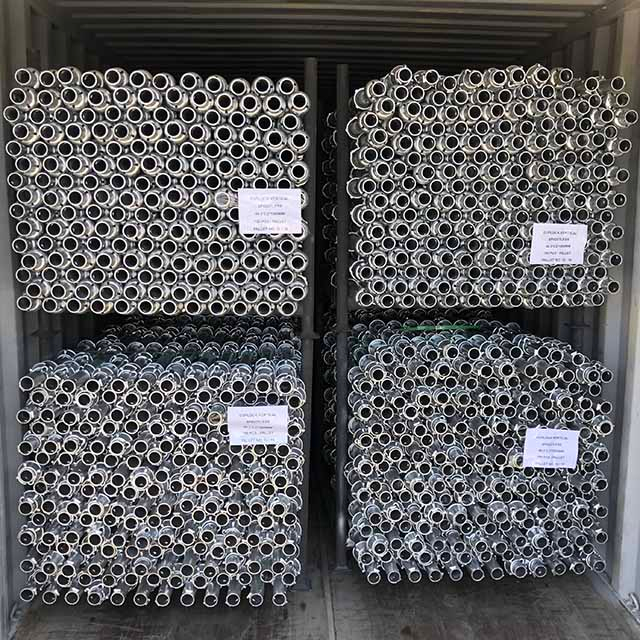 1,0 m HDG Cuplock Sistema di impalcature verticale