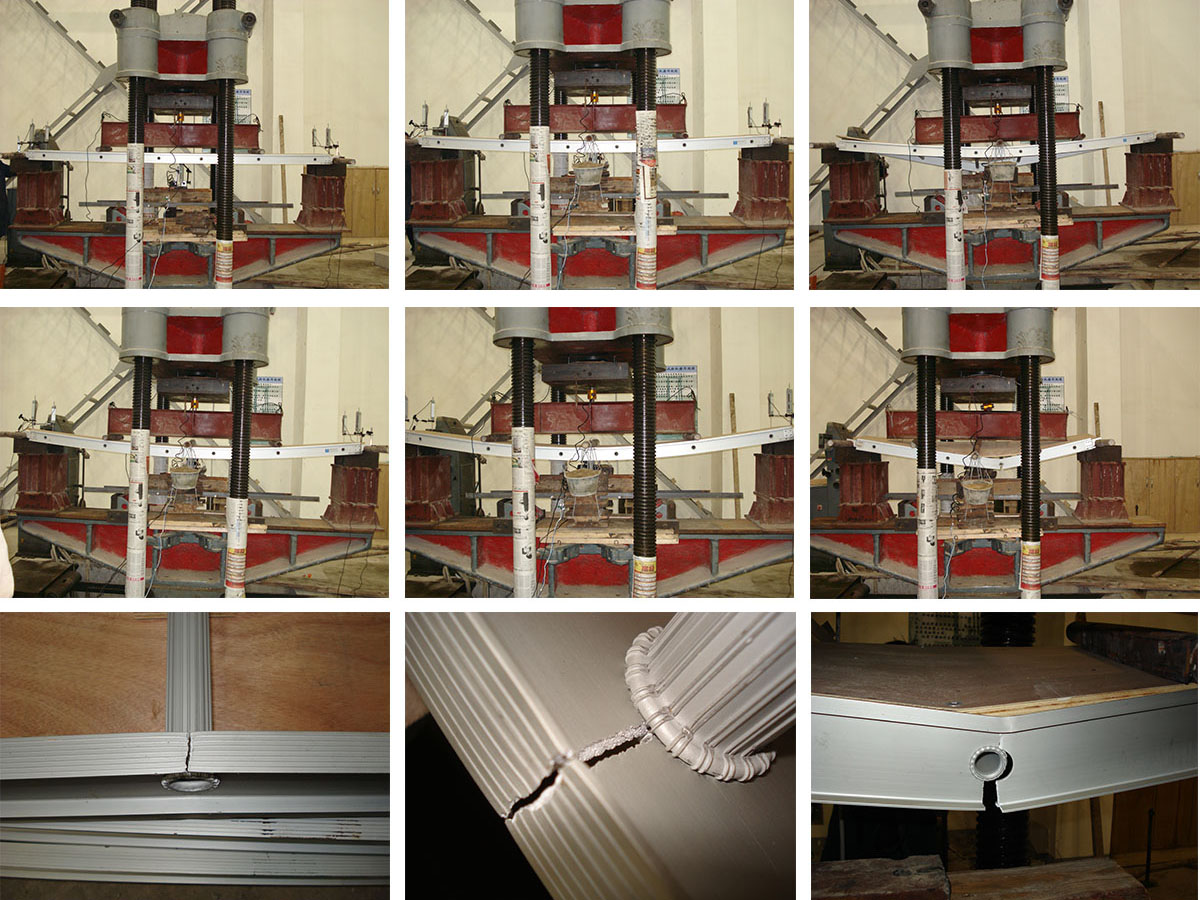 Tavole per camminata in alluminio