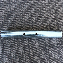 Spigot con impalcatura con telaio zincato con rondella e dado a bullone