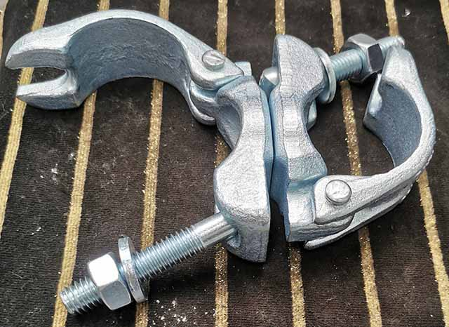 Dropergeding forgiato impalcature giunti girevoli elettro-galvanizzati