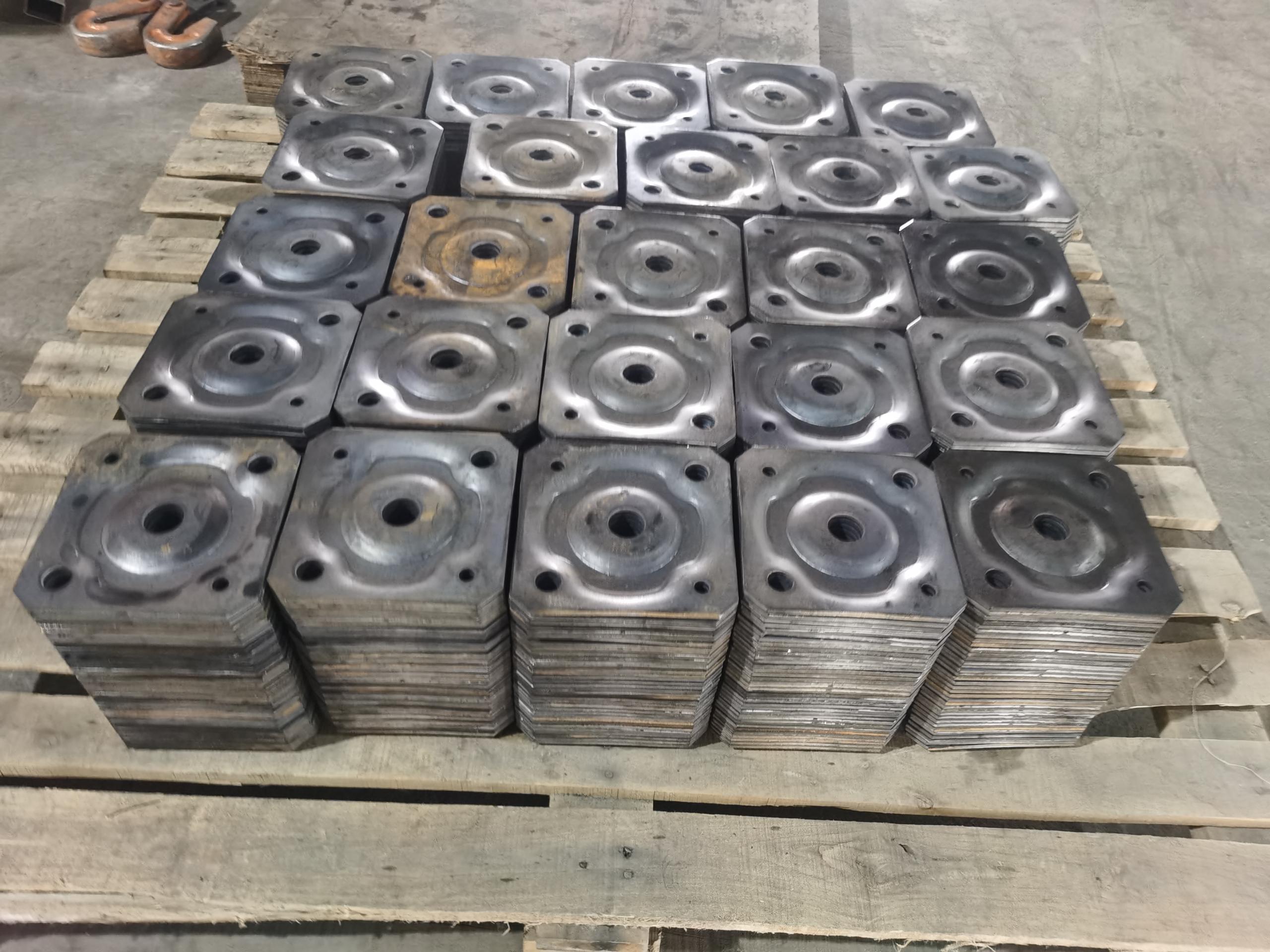 Piastra base per timbro 