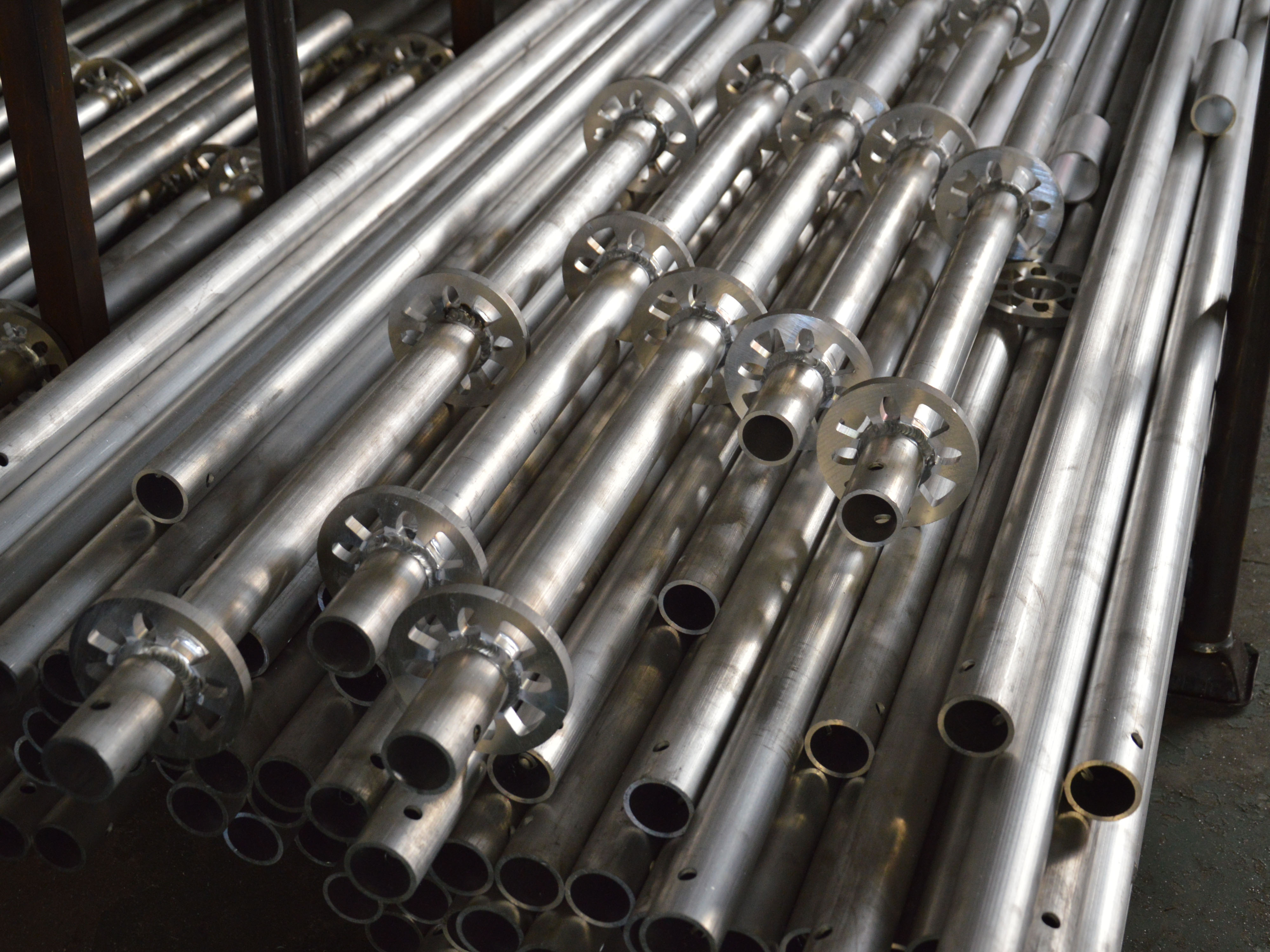 Standard di impalcature Ringlock in alluminio