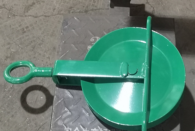 Accessori di impalcature Accesso in acciaio dipinto di gin ruota