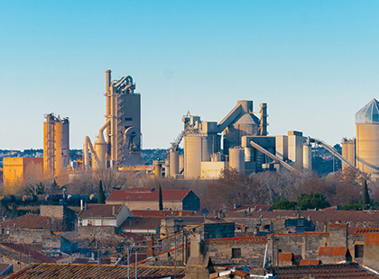 Manutenzione delle piante di cemento