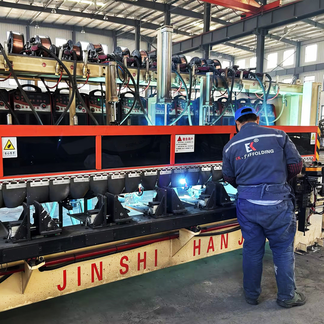 saldatura di impalcature Ringlock1