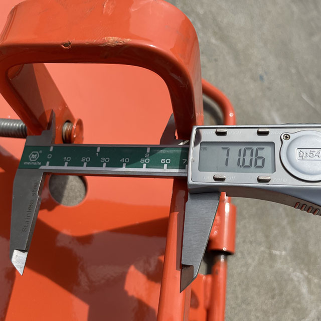 Porta di impalcature rivestita in polvere Porta 