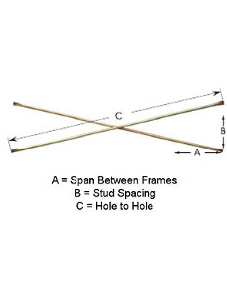 Punch Hole Impolding Cross Brace