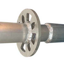 Base colletto di impalcature Ringlock in alluminio