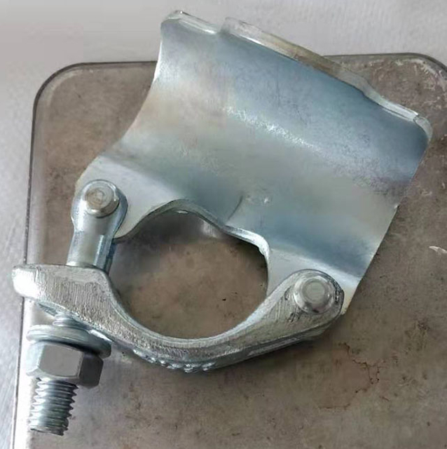 British Clamp Drop forgiato impalcatura singola accoppiatore