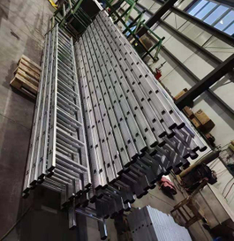 Cina W390 Scaffolding in alluminio 4M Vertical Ladder