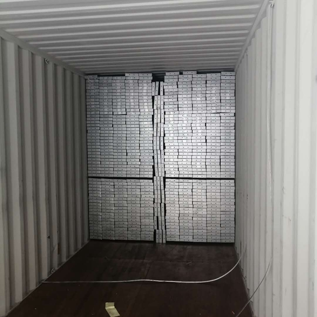 Schede di camminata di impalcature galvanizzate standard