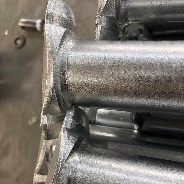 Sistema di impalcature Cuplock orizzontale 