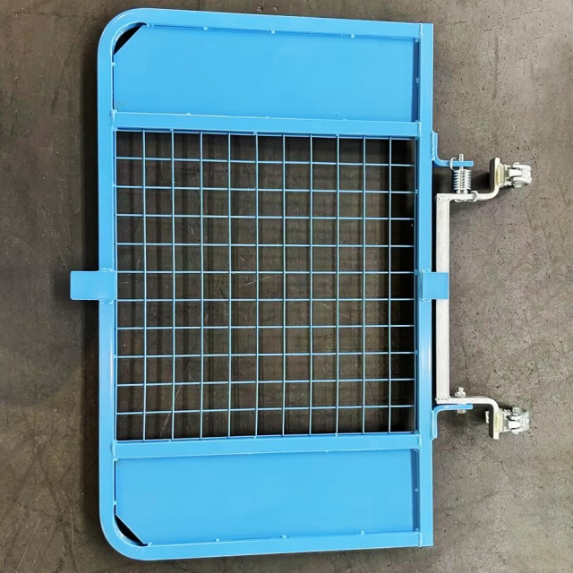 Cancello per impalcature azzurro Cancello 